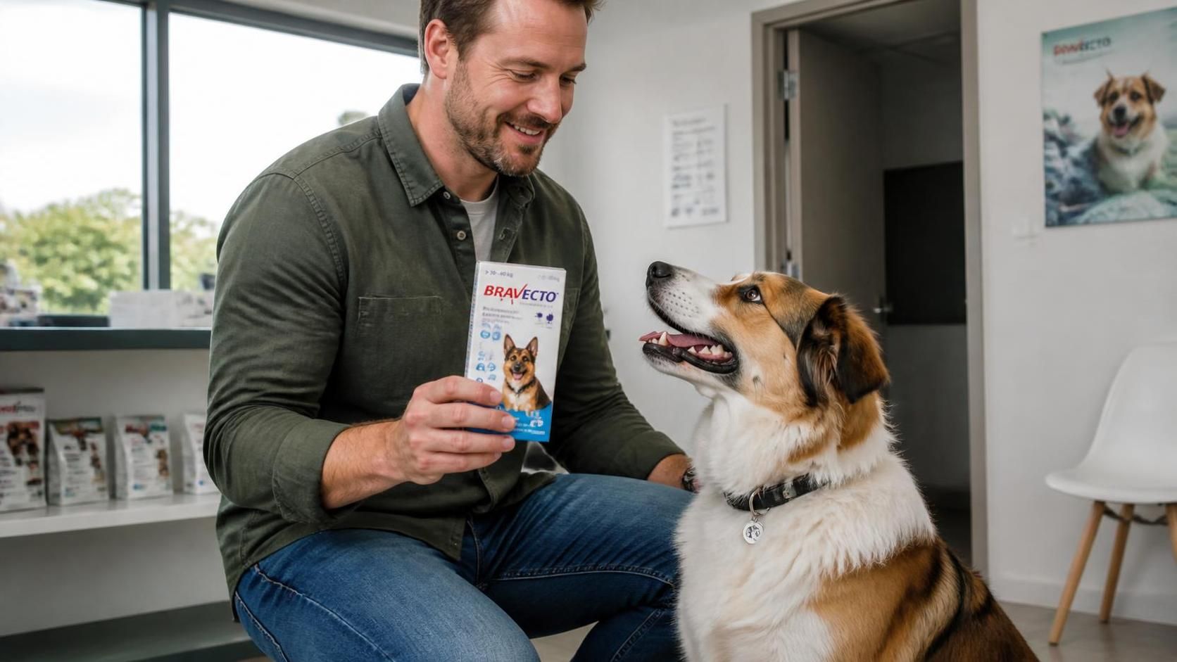 bravecto offre une protection longue durée efficace contre les puces et les tiques pour votre chien, assurant sa santé et son bien-être au quotidien.