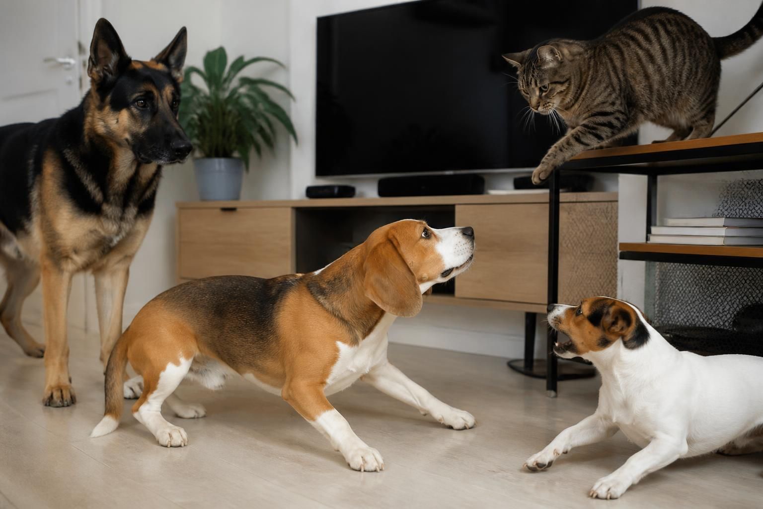 découvrez quelles races de chiens sont généralement moins compatibles avec les chats et comment gérer leur cohabitation pour un foyer harmonieux.