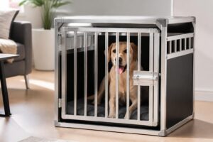 Cage en aluminium pour le transport sécurisé de votre chien