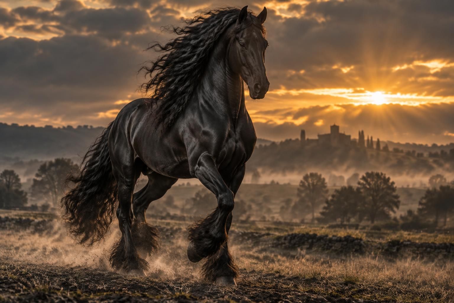 découvrez le cheval frison, une race légendaire au port majestueux, à la puissance remarquable et à l’élégance noire incomparable.