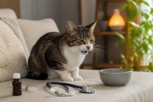 Mon chat tousse : causes possibles et que faire ?