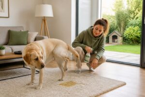 Que faire lorsque votre chien urine à l’intérieur de la maison ?
